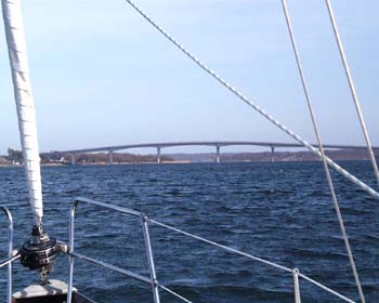 Brücke zwischen Karlskrona und Torhamn
