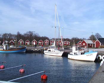 Im Hafen von Torhamn